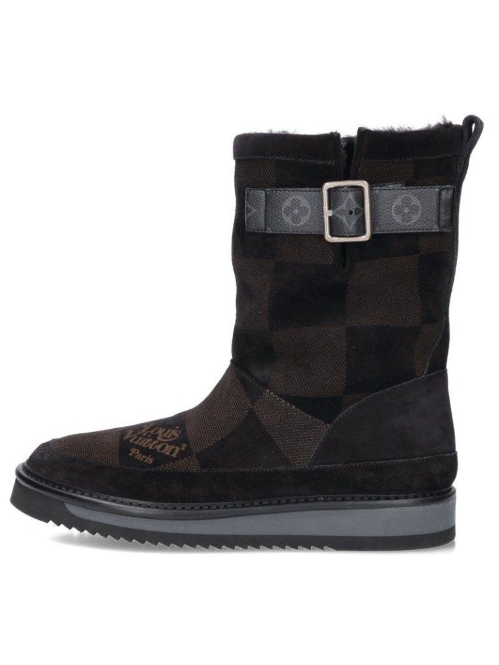 Louis Vuitton Nigault LV Cozy Line Damier Suede Boots 9.5